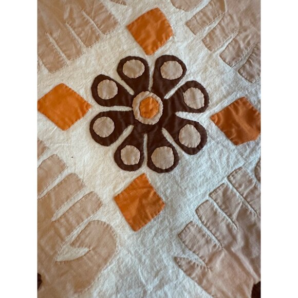 Hand-Embroidered Otomi Elephant Floral Patchwork Cotton Pillow Cover 17” Read - Picture 2 of 11